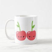 Juicy Cute Kawaii Cherries Koffiemok (Links)