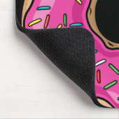 Juicy Delicious Pink Sprinsed Donut Muismat (Hoek)