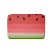 Juicy Delicious Ripe Watermelon met zaadontwerp Badmat (Voorkant)