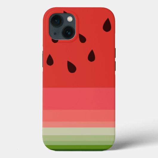 Juicy Delicious Ripe Watermelon met zaadontwerp Case-Mate iPhone Case (Achterkant)