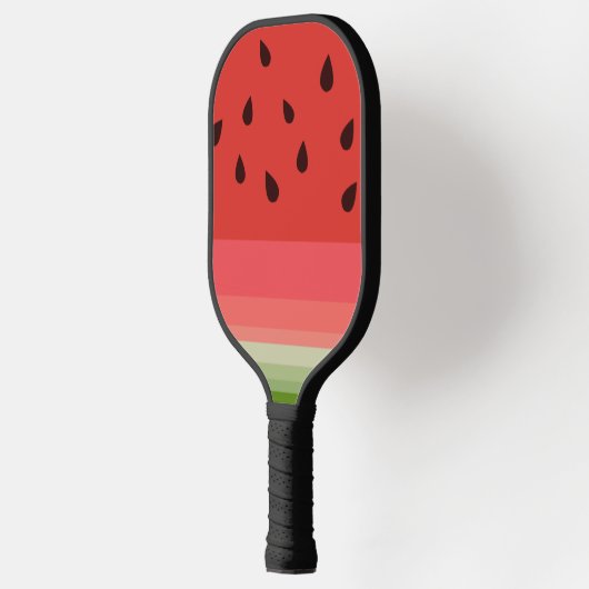 Juicy Delicious Ripe Watermelon met zaadontwerp Pickleball Paddle (Links)