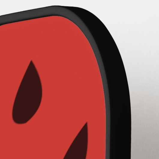 Juicy Delicious Ripe Watermelon met zaadontwerp Pickleball Paddle (Links Detail)