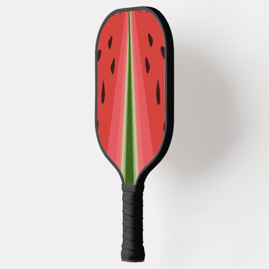 Juicy Delicious Ripe Watermelon met zaadontwerp Pickleball Paddle (Links)