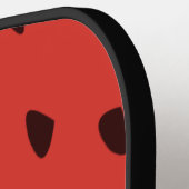 Juicy Delicious Ripe Watermelon met zaadontwerp Pickleball Paddle (Links Detail)