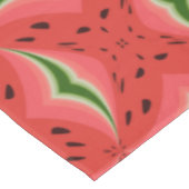 Juicy Delicious Ripe Watermelon met zaadontwerp Tafelkleed (Gekanteld)
