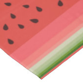 Juicy Delicious Ripe Watermelon met zaadontwerp Tafelkleed (Gekanteld)