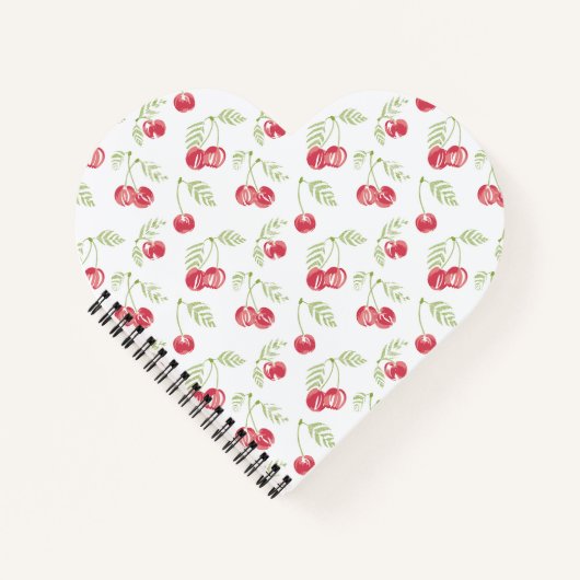 Juicy Delight Red Green Notitieboek (Voorkant)