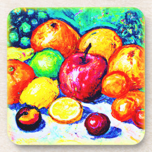 Juicy Delights Fruits. Bestel nu Bier Onderzetter