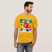 Juicy Delights Fruits. Bestel nu T-shirt (Voorkant volledig)