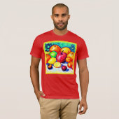 Juicy Delights Fruits. Bestel nu T-shirt (Voorkant volledig)