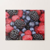 Juicy en Ripe Berry Fruit Medley Legpuzzel (Horizontaal)