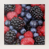 Juicy en Ripe Berry Fruit Medley Legpuzzel (Horizontaal)