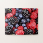 Juicy en Ripe Berry Fruit Medley Legpuzzel (Horizontaal)