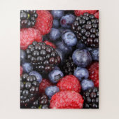 Juicy en Ripe Berry Fruit Medley Legpuzzel (Verticaal)