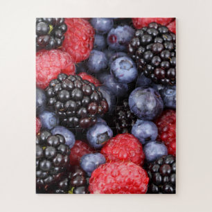 Juicy en Ripe Berry Fruit Medley Legpuzzel