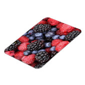 Juicy en Ripe Berry Fruit Medley Magneet (Linkerzijde)