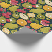 Juicy Fruit Tropical Gift Wrapping Paper Cadeaupapier (Hoek)
