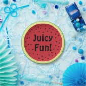 Juicy Fun Watermelon Paper Bord (Feest)
