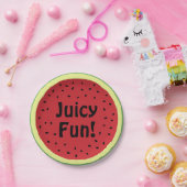 Juicy Fun Watermelon Paper Bord (Feest)