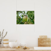 Juicy Green Apple Poster (Keuken)