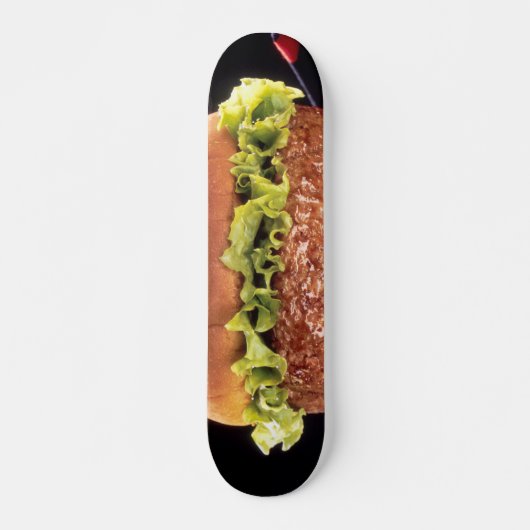 Juicy Hamburger Persoonlijk Skateboard (Voorkant)