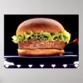 Juicy Hamburger Poster (Voorkant)