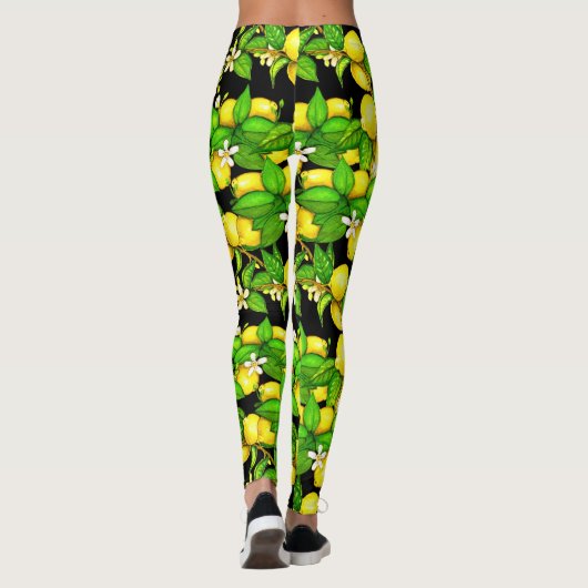 Juicy Lemon Leggings (Achterkant)