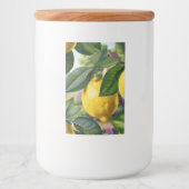 Juicy lemons voedselcontainer etiket (Voorkant)