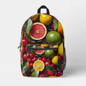 "Juicy Light" Bedrukte Rugzak (Voorkant)