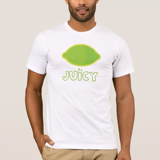 juicy limoen t-shirt (Voorkant)