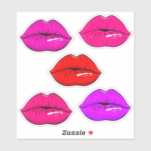 Juicy Lips Sticker (Vel)