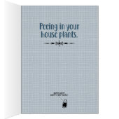 "Juicy Little Mice" Kat-Lover Birthday Card (Binnen (Rechts))