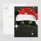 Juicy Lucy Santa Hat Feestdagenkaart (Voorkant / Achterkant)