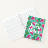 Juicy Notes | Waterverf Watermeloensoort Notitieboek (Binnen)