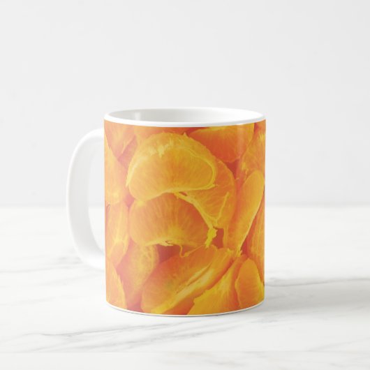 “Juicy Orange  Classic Mug, 11 oz Koffiemok (Voorkant links)