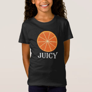 Juicy Oranje - Girls' Bella+Canvas Jersey T-Shirt 