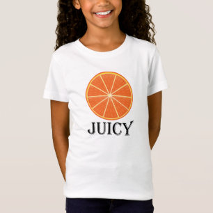 Juicy Oranje - Girls' Bella+Canvas Jersey T-Shirt 