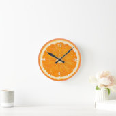 Juicy Oranje Kitchen Wall klok (Huis)