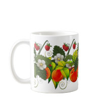 Juicy Peach en Red Strawberry Delight