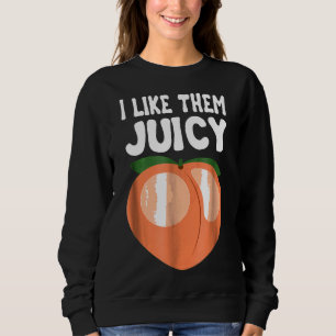 Juicy Peach Nectarines Abriots Fruitmandje Trui