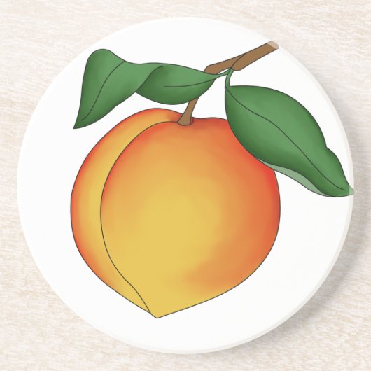 Juicy Peach Onderzetter (Voorkant)