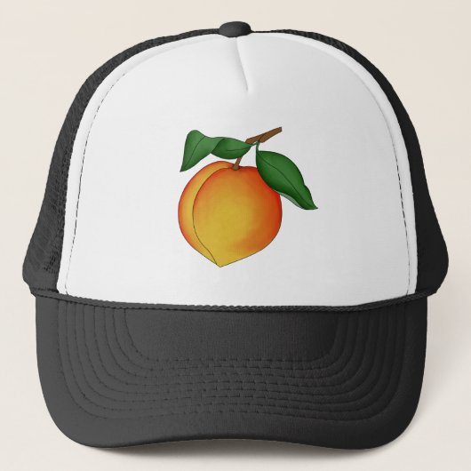 Juicy Peach Trucker Hat Trucker Pet (Voorkant)