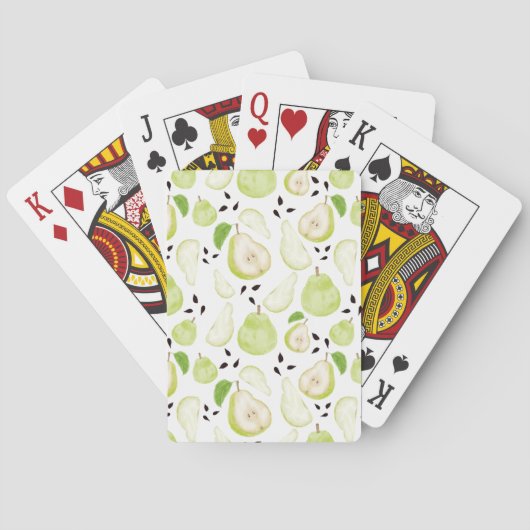 Juicy Pear Toss-spelkaarten Pokerkaarten (Achterkant)