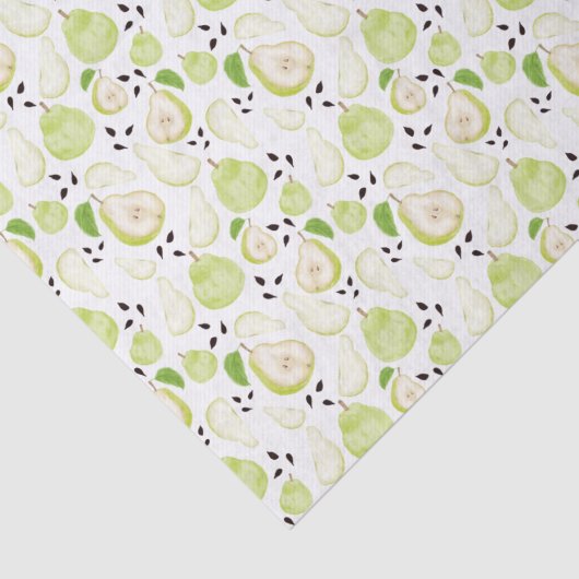 Juicy Pear Toss Tissue Paper Tissuepapier (Detail)