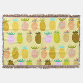 Juicy Pineapple Pattern Deken (Voorkant)