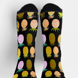 Juicy Pineapple Pattern Sokken
