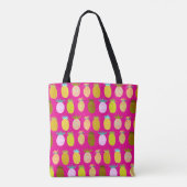 Juicy Pineapple Pattern Tote Bag (Achterkant)