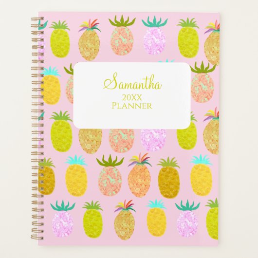 Juicy Pineapples Planner (Voorkant)