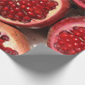 Juicy Pomegranate Fruit Cadeaupapier (Hoek)