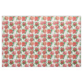Juicy pomegranate met bladeren stof (Yard (91,4 cm))